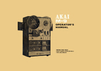 Akai M-9-Owners-Manual 